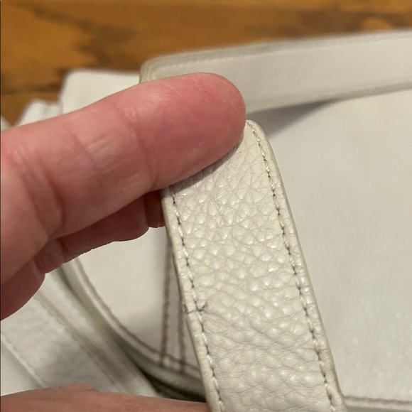 The Sak Deena Flap Elegant Cream Leather Crossbody - Picture 15 of 16